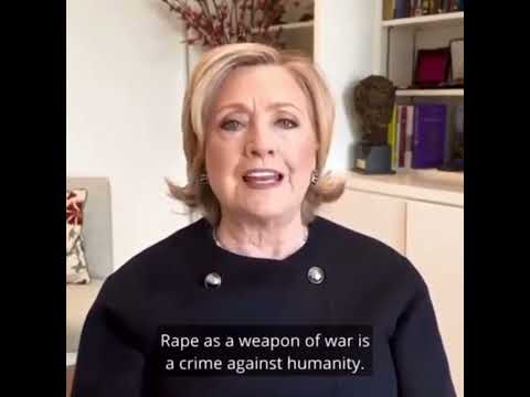 Hillary Clinton: Outrage that some claiming to stand for justice are closing eyes to Hamas victims