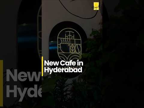 Must visit this new cafe in hyderabad #ytshorts #cafe #hyderabad #trendingreels #newcafe