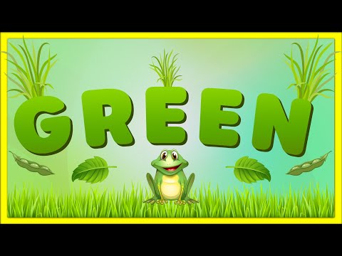 Color Green | Learn the Color Green with Examples for Kids