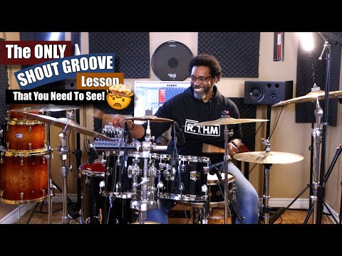 The EASY Way To Play Shout Grooves! 🥁 For 'Just OK' Gospel Drummers!