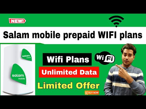 Salam mobile wifi router package 2023 | salam mobile internet sim | salam mobile prepaid fibre plans