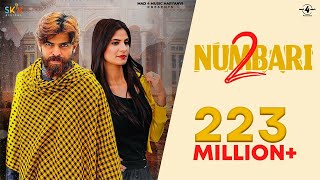 2 Numbari (Official Video) Masoom Sharma | Manisha Sharma | Sweta Chauhan | New Haryanvi Songs 2021