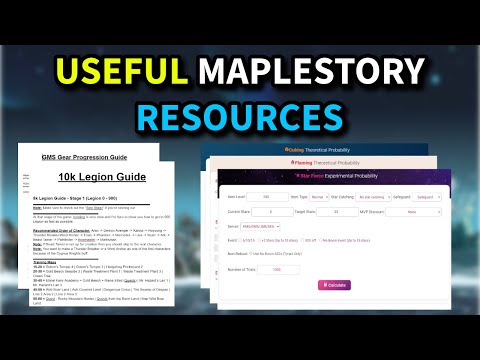 A Guide for Useful Maplestory Resources | Reboot | GMS