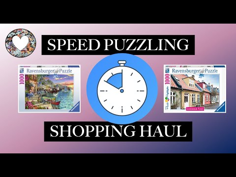 Shopping Haul #5 - Speed Puzzling