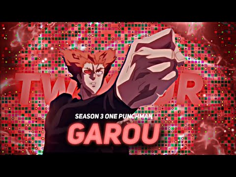 garou season 3 twixtor clips for edit (one punch man)