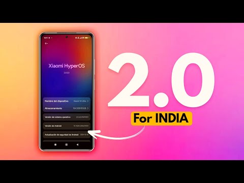 HyperOS 2.0 for INDIA is Here 🚀 Devices List, Features, & Release Date⚡