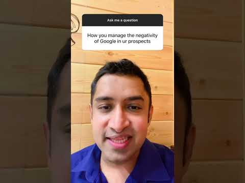 How to manage Google Negativity? | Network Marketing