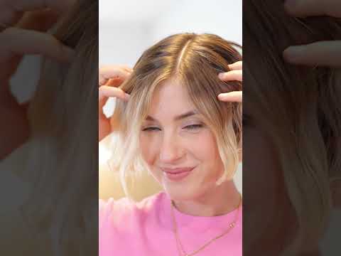 How To: Short Shaggy Bob Haircut & Messy, Wavy Styling | #shorts | KMS Pro