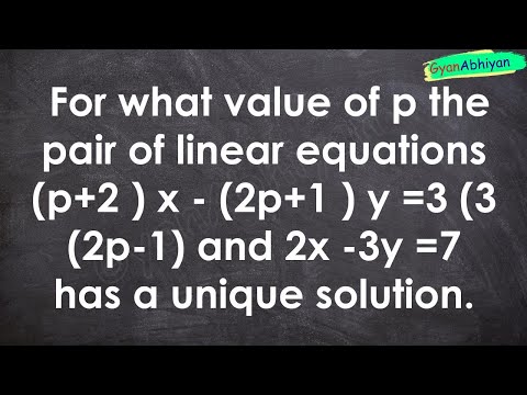 For what value of p the pair of linear equations (p+2 ) x - (2p+1 ) y =3 (3 (2p-1) and 2x -3y =