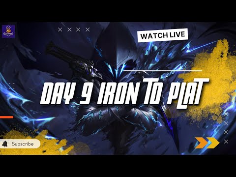 will i Double Rank Up Today | Its Now or Never | Watch Live🔴 #gamingchallenge  #day9  #irontoplat