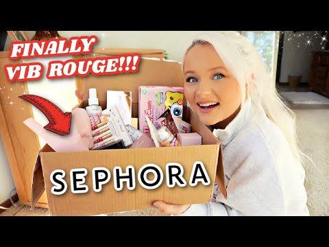 FINALLY A VIB ROUGE... *HUGE* SEPHORA VIB SALE HAUL!