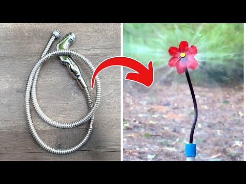 How to Make a Dancing Sprinkler with Old Bidet Hoses