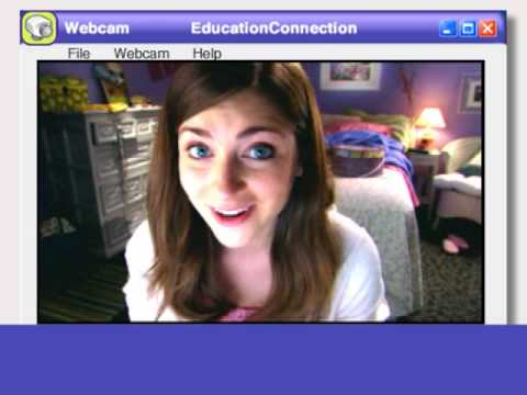 Education Connection TV Commercial- Webcam Girl