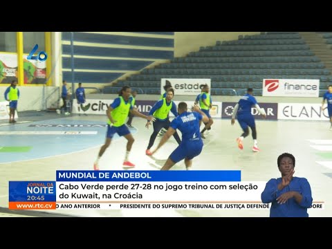 Andebol: Cabo Verde perde 27-28 no jogo treino com seleção do Kuwait, na Croácia