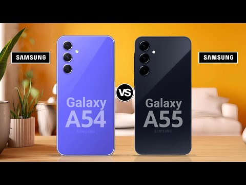 Samsung galaxy A54 5G VS Samsung galaxy A55 5G