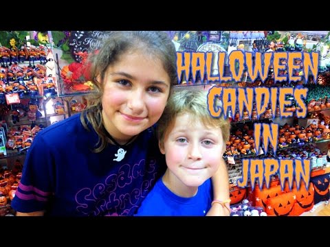 Hunting for Halloween Candies in Japan