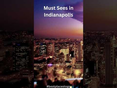 Places to visit in Indianapolis #travel #sightseeing #citytour #indianapolis