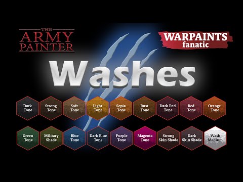 The Army Painter Washes - Full test and review