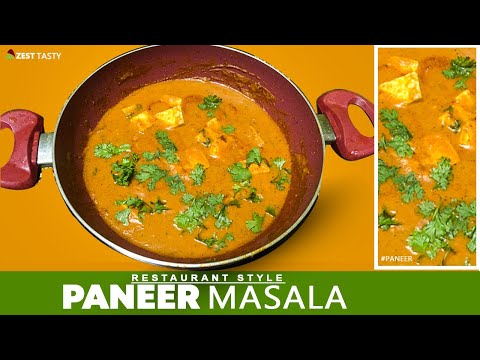 RESTAURANT STYLE PANEER MASALA CURRY | PANEER MASALA CURRY |  PANEER MASALA