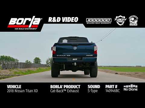 Borla Exhaust for 2016+ Nissan Titan XD