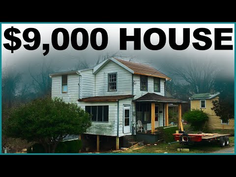 $9,000 HOUSE - CRUMBLING FOUNDATION - #21