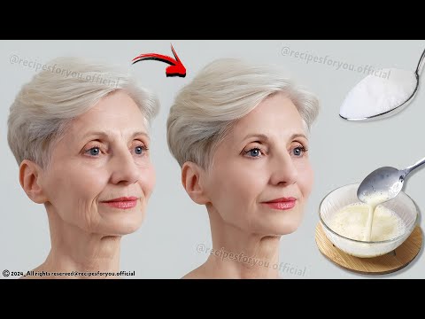 SALT eliminates wrinkles even at the age of 70! Anti-aging salt mask for skin rejuvenation