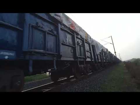 60 Coach Goods Train ( मालगाडी) With WAG-9