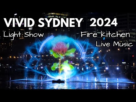 Vivid Sydney 2024 - Darling Harbour