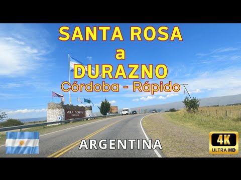 Córdoba Argentina - Santa Rosa de Calamuchita, villa yacanto y el Durazno - veloz - viaje 41