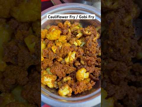 Cauliflower Fry/Gobi Fry #youtube #youtubeshorts #shorts #video #shortvideo #cauliflowerfry #gobifry