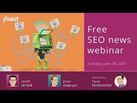 SEO news webinar | June 2021