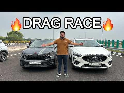 MG ASTOR VS SKODA KUSHAQ: DRAG RACE🔥