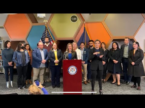 Early voting news conference