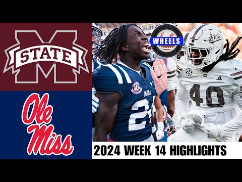 Mississippi State vs #14 Ole Miss | Full Game Highlights | 2024 College Football Highlights