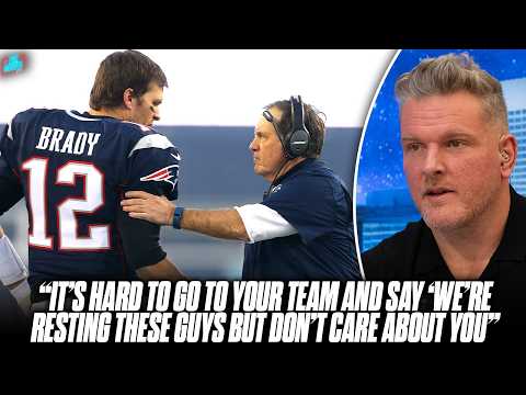 Bill Belichick's On "Resting Players" At End Of The Season... | Pat McAfee Show