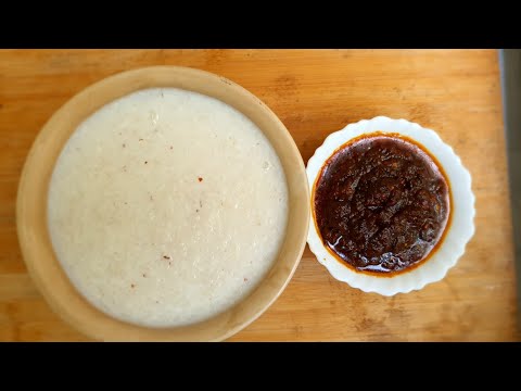 Annapaal Kanji and Boondu thukku || Annapaal Kanji and Garlic Thokku || PES || 4K - #Recipe #534