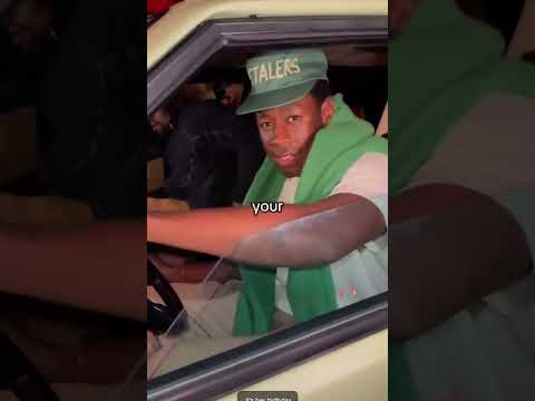 Tyler The Creator tells paparazzi he will Hit & Win the Lawsuit 😳