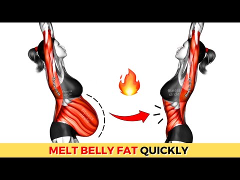 HANGING BELLY FAT EXERCISES 🔥 LOSE BELLY FAT FASTER | 30-Minute Standing Weight Loss Workout