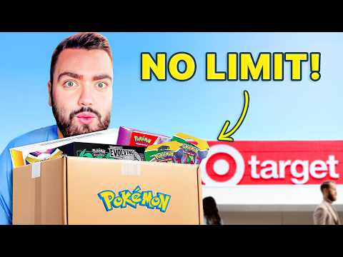 Crazy Target Pokemon Card Shopping Spree!