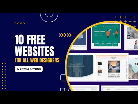 10 Free Websites for all web designers in 2023 and beyond