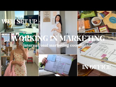 Working in Marketing in PDX | office days, work life balance, my 5-9 and friends 🌸📱🤍