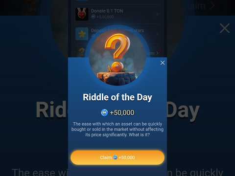 X Empire  Daily Investment Funds | Musk Empire Riddle of the Day