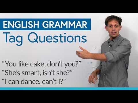 English Grammar: Tag Questions for ALL TENSES!