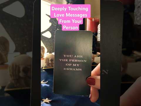 Deeply Touching LOVE Messages from Your SOUL Connection💖 #messages #love#lovemessages #tarot