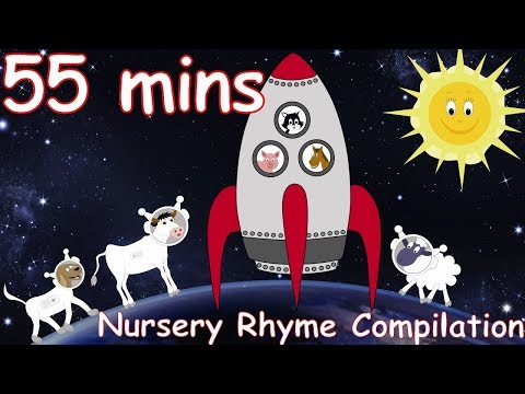 Zoom Zoom Zoom! We're Going To The Moon! And lots more Nursery Rhymes! 55 minutes!