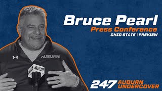 Auburn HC Bruce Pearl | Ohio State Preview