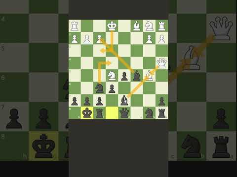 Queen Trap in a Chess Game