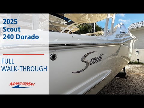 ALL NEW | 2025 Scout 240 Dorado | MarineMax Jupiter