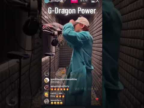 G DRAGON - 'POWER' Live Streaming INSTAGRAM