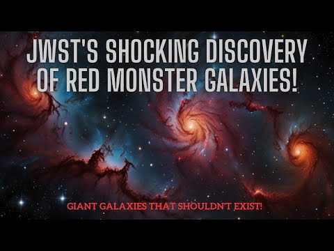 Giant GALAXIES That Shouldn’t EXIST! SHOCKING Discovery by JWST!